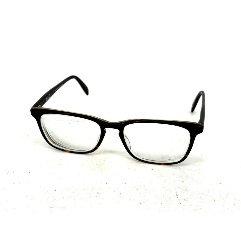 SALT. Reid MBKH Eyeglass Frames 52-19-148 Brown Made in Japan RX Optical